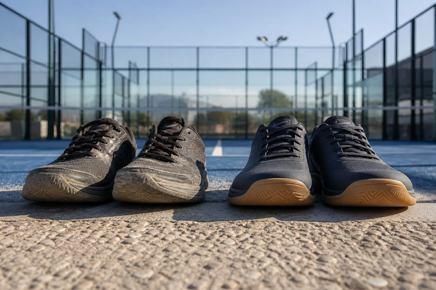 Cuándo cambiar las zapatillas de pádel: señales de desgaste
